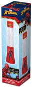 Spiderman lasten laavalamppu, kevyt ja kimallus, 33 cm