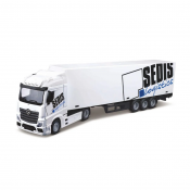 Kuorma-auto - Mercedes Actros - Burago Street Fire 1:43
