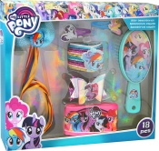 My Little Pony hiukset tarvikkeet, 18 kpl