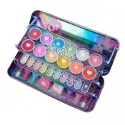 Unicorn Makeup metallilaatikko 3 kerrosta