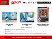 NHL-jääkiekon kauppakortti mvp Upper Deck 2021-22