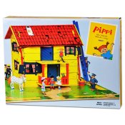 Peppi Pitkätossu, Nukkekaappi Villa Villekulla leikkimatolla