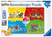 Ravensburger Pokémon 4 elementtiä 150 bittiä