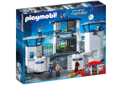 Playmobil Leikkisetit, pääpoliisilaitoksella vankilassa