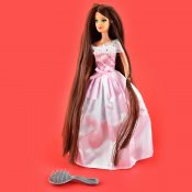 Prinsessa pitkillä hiuksilla - Nukke