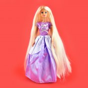 Prinsessa pitkillä hiuksilla - Nukke