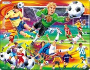 Palapeli jalkapallo Art, 65 bittiä