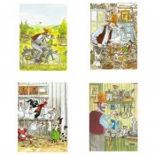 Viiru ja Pesonen 4x12 palasta Puupalapeli