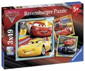 Ravensburger Disney Autot 3x49 Osia palapeli