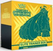 Pokemon Sword & Shield Clash Rebel Elite Trainer Box kortteja