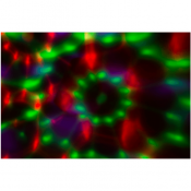 Vaaleanpunainen Disco-lamppu, jossa on väriä vaihtavat LED-valot