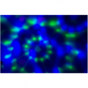 Vaaleanpunainen Disco-lamppu, jossa on väriä vaihtavat LED-valot