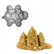 Kinetic Sand Metallinen hopea