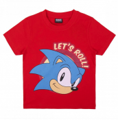 Sonic The Hedgehog punainen T-paita