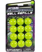 Atomic Power Popper ylimääräisiä palloja 12-pack
