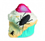 Squishy Insektscupcake, sarja 4, 14x13 cm