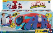 Spidey and his Amazing Friends Spider Crawl-R Leikkisetti äänellä ja valolla 2 in 1 -päämaja ja frodon