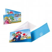Super Mario -kutsukortti 8 kpl