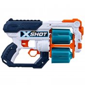 X-Shot Xcess blasteri, jossa 16 nuolta ja pyörivä lipas