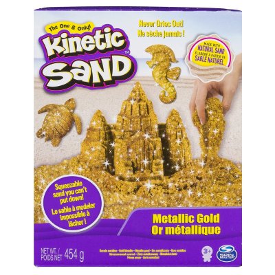 Kinetic Sand Metallic Gold