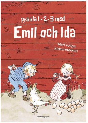 Emil i Lönneberga Pysselbok med klistermärken