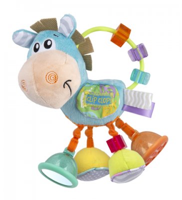 Helistin - Hevonen - Playgro Clip Clop Activity Rattle