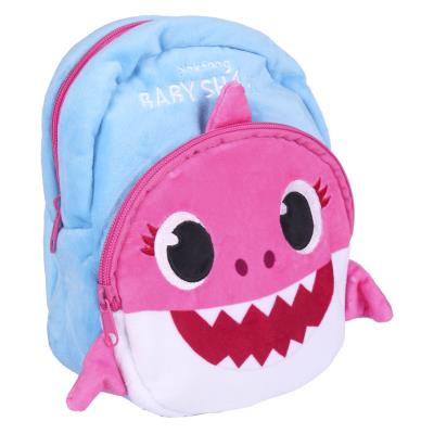 Baby Shark 3D reppu vaaleanpunainen