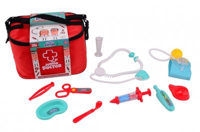 Kannettava Junior Doctor -lelu 10 osassa