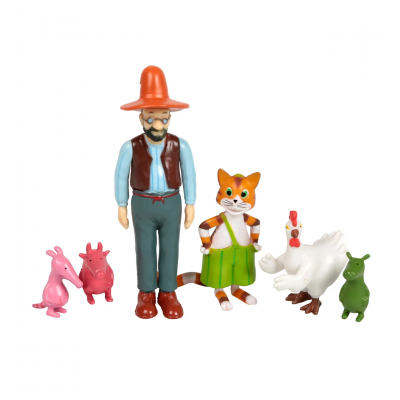 Viiru ja Pesonen Hahmot, Mukana Pesonen, Viiru, Kana ja 3 Pikku-Ukkoa