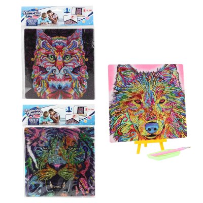 DIY timantti maalaus 5D, 20x20 cm
