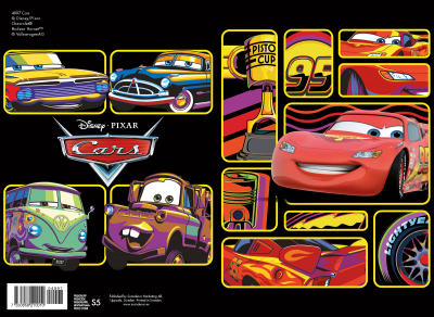 Disney Cars syntymäpäivä kuorineen