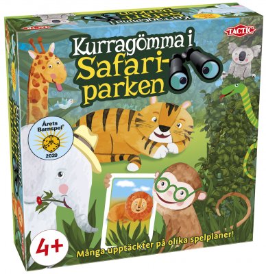 Tactic Taktiikka, kuurupiiloa Safari Park pelejä