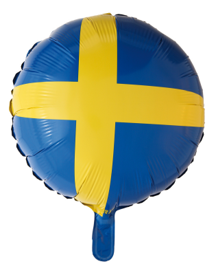 Folioilmapallo, Ruotsin lippu! (46 cm)