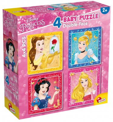 Prinsessor pussel 2 i 1