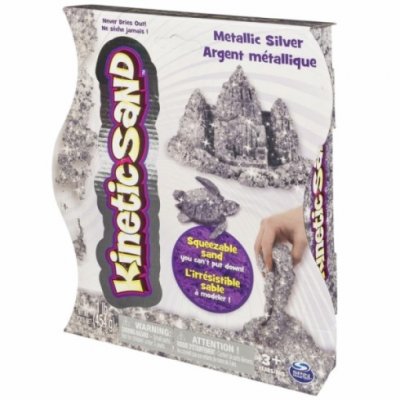 Kinetic Sand Metallinen hopea