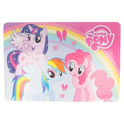 My Little Pony Pinkie & jengi, lasin, noin 41x29 cm