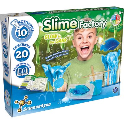 Slime Factory pimeässä hohtava, Science4you