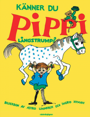 Känner du Pippi Långstrump? Barnbok