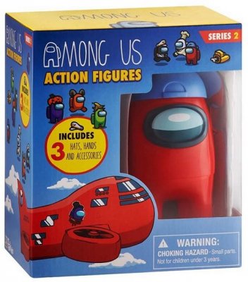 Among Us Red Crewmate figuuri 12 cm