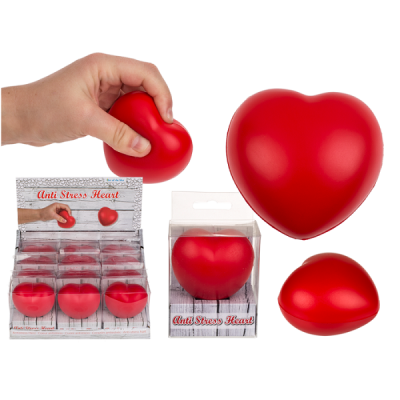 AntiStress sydän, punainen
