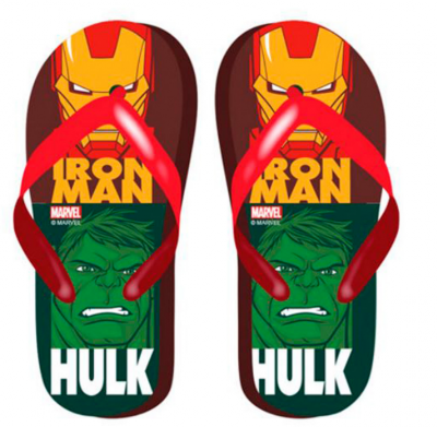 Avengers punaiset varvastossut