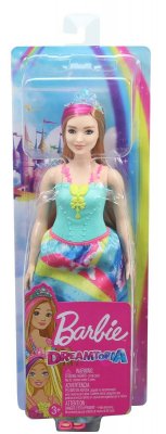Barbie Dreamtopia Prinsessa-nukke Vaaleanpunainen hiusnauha