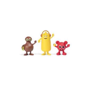 Babblarna figurset kanssa Babba, Bibbi ja Bobbo