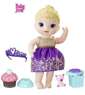 Baby Alive Cupcake Syntymäpäivänukke