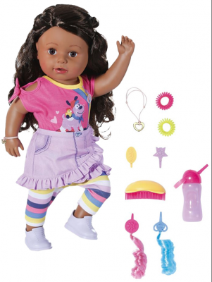 Interaktiivinen Baby Born -nukke tuttipullolla