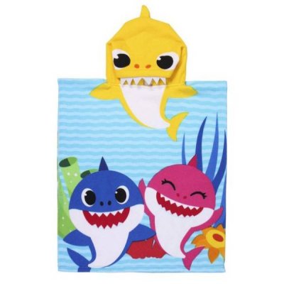 Baby Shark Bath poncho hupulla