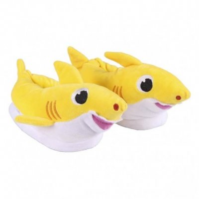 Baby Shark Indoor tohvelit 3D Keltainen