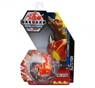 Bakugan Evolutions Blitz Fox Platinum Series kuva PUNAINEN