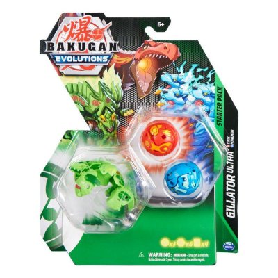 Bakugan Evolutions Gillator Ultra 3-pakkaus
