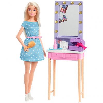 Barbie Big City Big Dreams Malibu nukke lelun kanssa